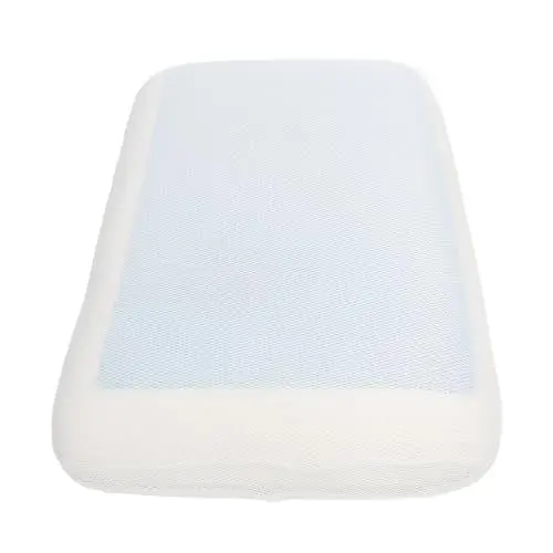 Produktbild: SUPYINI Memory-Schaum-Gel-Kissen, Wendbar, Doppelseitig, Atmungsaktiv, Orthopädische Unterstützung, Belüftetes Kühlgel-Kissen Zum Schlafen