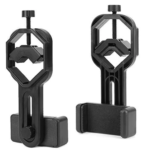 Produktbild: SUPYINI Teleskop-Telefonhalterung, Fernglas-Kameraaufsatz, 16 X 7 X 4 Kunststoff, Schwarze Handyhalterung für Ferngläser, Monokulare, Astronomische Teleskope