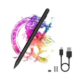 Produktbild: Surface Pen Stylus Stift für Microsoft Surface, Surface Pro 11 Stift Pen für Surface Pro 11/10/9/8/X/7/7 plus/6/5/4/3, Surface Book/Laptop/Go/Studio,Schnellaufladung, 4096 Druckempfindlichkeit,