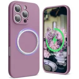 Produktbild: SURPHY Magnetische Silikonhülle für iPhone 16 pro Hülle 6,3