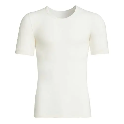 Produktbild: Susa Herren Angora undertrøje S8050090 ThermoUnterwäsche Oberteil, Weiß (Wollweiß S115), L EU