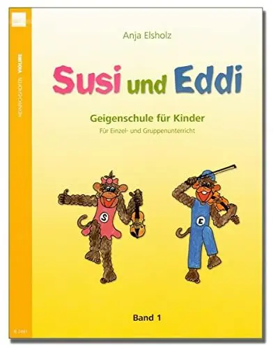Produktbild: Susi und Eddi, für Violine, Bd. 1: Geigenschule für Kinder ab 5 Jahren. Für Einzel- und Gruppenunterricht.