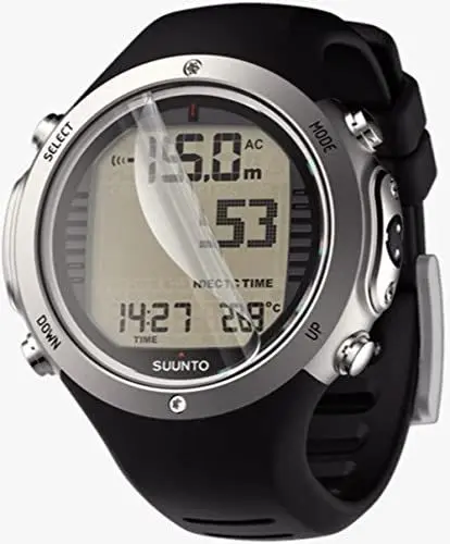 Produktbild: SUUNTO Unisex Verwendbar Für Alle D-serien Modelle, 2 Stück Displayschutz, Durchsichtig, Einheitsgröße EU