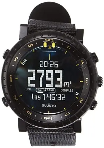 Produktbild: Suunto Core Outdoor-Uhr mit Höhenmesser, Barometer und Kompass, All Black