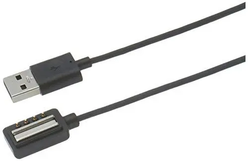 Produktbild: Suunto, Magnetisches USB-Ladekabel, Für Suunto Spartan Sport- und Spartan Ultra-Uhren, Länge: 104,4 cm, Schwarz, SS022993000