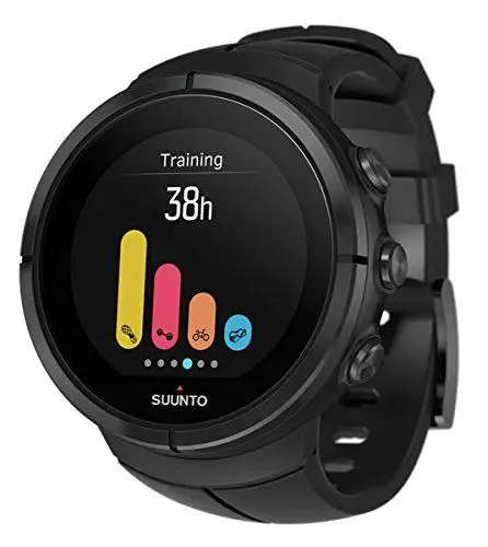 Produktbild: Suunto Spartan Ultra Black Titanium Unisex GPS-Uhr für Multisport-Athleten, 26 Std. Akkulaufzeit, Wasserdicht, Herzfrequenzmesser, Saphirkristallglas, Titan-Lünette, schwarz, SS022655000