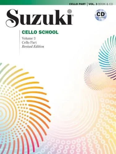 Produktbild: Suzuki Cello School Cello Part & CD, Volume 3 (Revised) (Suzuki Cello School, 3, Band 3)