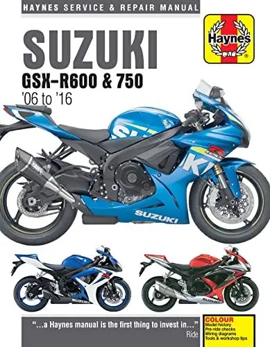 Produktbild: Suzuki GSX-R600 & 750 (06 - 16) (Haynes Service and Repair Manual)