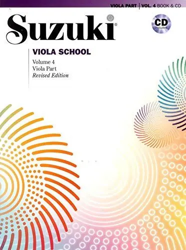 Produktbild: Suzuki Viola School Viola Part & CD, Volume 4 (Revised) (Suzuki Viola School, 4, Band 4)