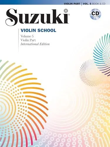 Produktbild: Suzuki Violin School, Volume 5: International Edition (Book & CD) (Suzuki Violin School, 5)