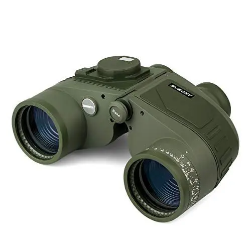 Produktbild: Svbony SV27 Fernglas 7x50 Seekompasswaage Wasserdichtes Fernglas HD FMC Optisches BAK4 Prisma Fernglas zum Segeln Wassersport Vogelbeobachtung Sternbeobachtung