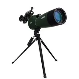 Produktbild: Svbony SV28 Spektiv mit Stativ 25-75x70, BAK4 Prisma FMC Monokular Handy Adapter Abgewinkeltes Okular Wasserdicht Tragetasche Spektive für Sportschützen Vogelbeobachtung