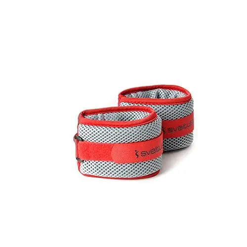 Produktbild: Sveltus Aqua-Gurtpaar, jeweils 500 g, Farbe Rot und Grau, 1kg