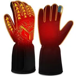 Produktbild: Svpro Beheizbare Handschuhe,Warm Winterhandschuhe Herren Damen Touchscreen Skihandschuhe Thinsulate Thermohandschuhe Winddicht Fahrradhandschuhe fur kifahren,Wandern,Radfahren,Motorradfahren