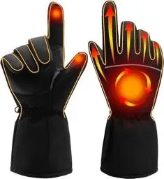 Produktbild: Svpro Beheizte Handschuhe für Herren Damen,Elektrische Beheizbare Handschuhe Batterie Heizhandschuhe,Wärmende Motorrad Handschuhe Jagd Wandern Handwärmer Skihandschuhe