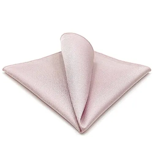 Produktbild: S&W SHLAX&WING Herren Krawatte Solid Rosa Matching Einstecktücher Only