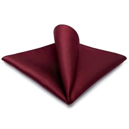 Produktbild: S&W SHLAX&WING Solid Rot Herren Einstecktücher Hochzeit Classic