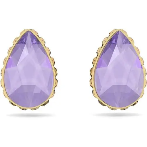 Produktbild: SWAROVSKI Orbita Ohrringe, mit Kristallen im Tropfenschliff, vergoldete Fassung in Goldton, Violett