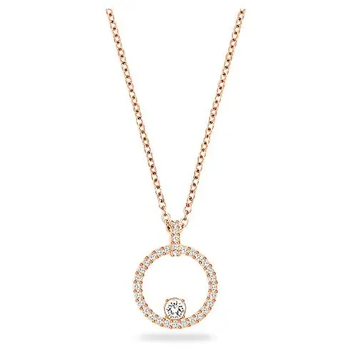 Produktbild: Swarovski Constella Anhänger, Rund, Weiss, Roségold-Legierungsschicht