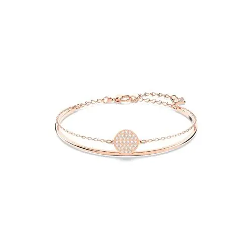 Produktbild: Swarovski Sublima Armreif, Weiß, Roségold-Legierungsschicht
