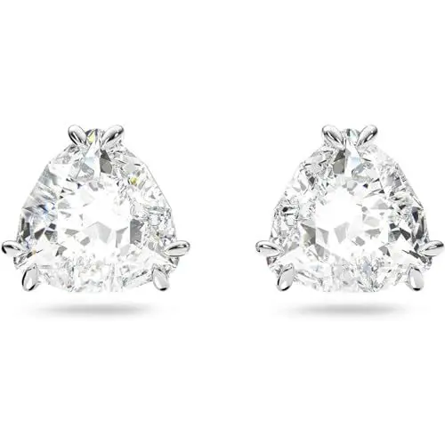 Produktbild: Swarovski Millenia Ohrstecker, Rhodinierte Ohrringe mit Strahlendem Swarovski Kristall
