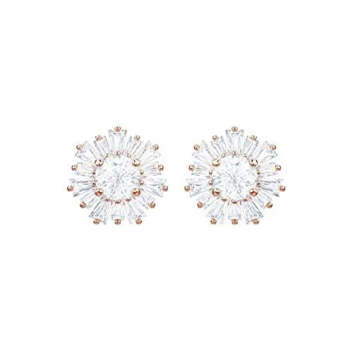 Produktbild: Swarovski Sunshine Ohrstecker, Sonne, Weiss, Roségold-Legierungsschicht