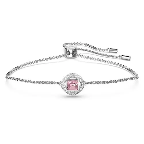 Produktbild: Swarovski Una Angelic Square Armband, Rosa, Rhodiniert, Amazon Exklusiv
