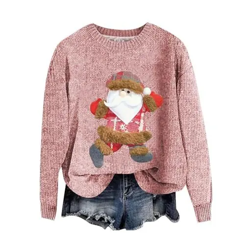 Produktbild: Sweatshirts Für Damen Bekleidung Damen 100% Merinowolle Strickpullover Elegant Strickpullover Damen Ohne Kragen Pullover Strick Damen Dicker Pullover Damen Kaschmir Cashmere Grobstrickpullover