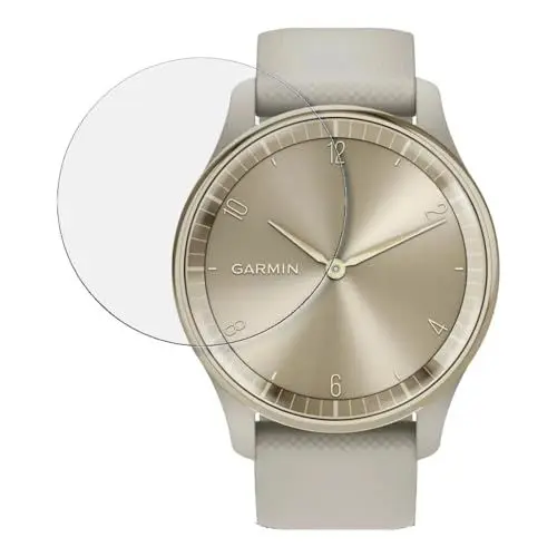 Produktbild: SWIDO Displayschutz kompatibel mit Garmin vivomove Trend 40mm (4 Stück) Anti-Reflex MATT Entspiegelnd, Hoher Härtegrad, Glasfolie, Schutzfolie, Displayschutzfolie, Panzerglas Folie