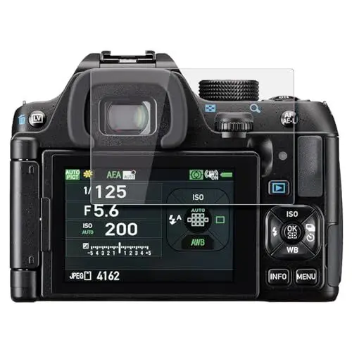 Produktbild: SWIDO Schutzfolie kompatibel mit Pentax KF (2 Stück) Anti-Reflex MATT Entspiegelnd, Hoher Härtegrad, Folie, Displayschutz, Displayschutzfolie, Panzerglas-Folie