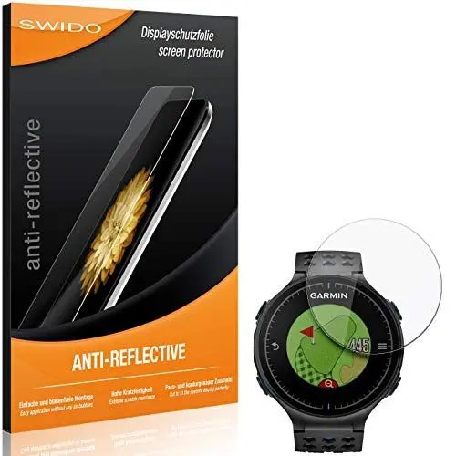 Produktbild: SWIDO Displayschutzfolie für Garmin Approach S5 (3 Stück) Anti-Reflex MATT Entspiegelnd, Extrem Kratzfest, Folie, Displayschutz, Schutzfolie, Panzerfolie
