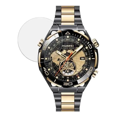 Produktbild: SWIDO Displayschutzfolie für Huawei Watch Ultimate Design (3 Stück) Anti-Reflex MATT Entspiegelnd, Extrem Kratzfest, Folie, Displayschutz, Schutzfolie, Panzerfolie