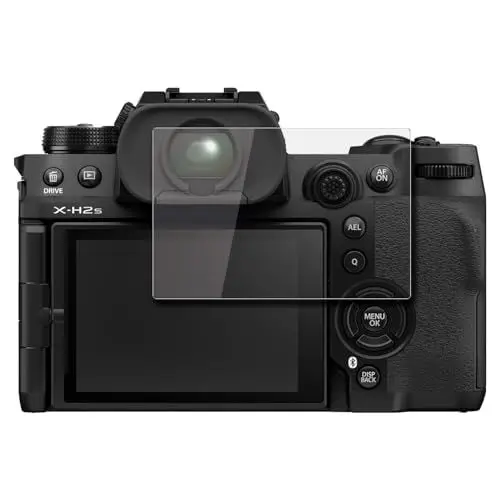 Produktbild: SWIDO Schutzfolie kompatibel mit Fujifilm X-H2S (2 Stück) Anti-Reflex MATT Entspiegelnd, Hoher Härtegrad, Folie, Displayschutz, Displayschutzfolie, Panzerglas-Folie