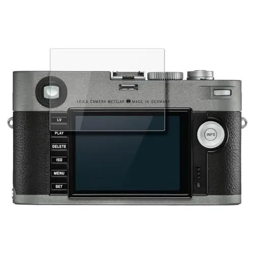 Produktbild: SWIDO Panzer Schutz Folie kompatibel mit Leica M-E (Typ 240), Displayschutzfolie, Panzerglas Folie, Ultra-Klar, 2 Stück, Made in Germany