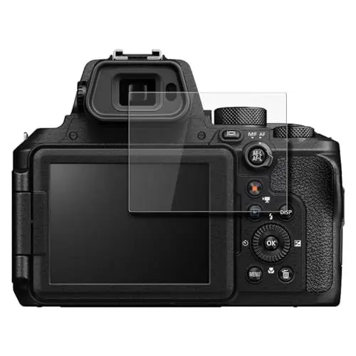 Produktbild: SWIDO Schutzfolie für Nikon Coolpix P950 (2 Stück) Anti-Reflex MATT Entspiegelnd, Hoher Härtegrad, Schutz vor Kratzer/Folie, Displayschutz, Displayschutzfolie, Panzerglas-Folie