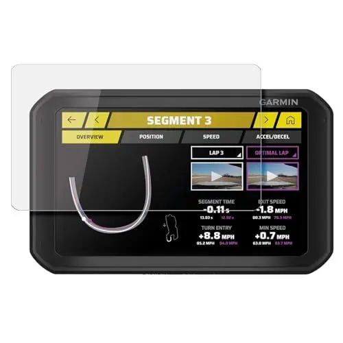 Produktbild: SWIDO Schutzfolie kompatibel mit Garmin Catalyst (2 Stück) Kristall-Klar, Hoher Härtegrad, Schutz vor Kratzer, Glasfolie, Displayschutz, Displayschutzfolie, Panzerglas-Folie