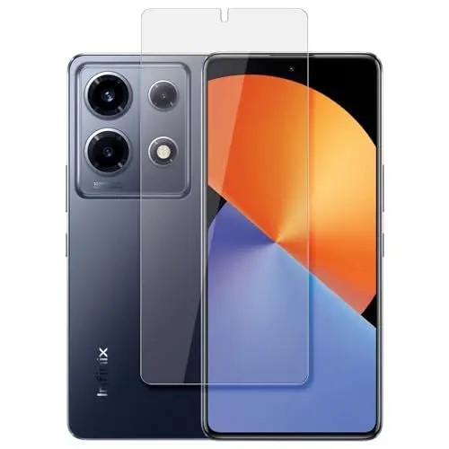 Produktbild: SWIDO Schutzfolie kompatibel mit Infinix Note 30 VIP (2 Stück) Anti-Reflex MATT Entspiegelnd, Hoher Härtegrad, Folie, Displayschutz, Displayschutzfolie, Panzerglas-Folie