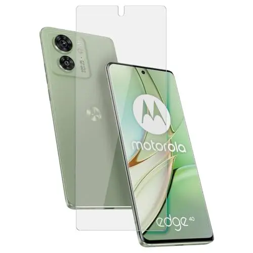 Produktbild: SWIDO Schutzfolie kompatibel mit Motorola Edge 40 (2 Stück) Anti-Reflex MATT Entspiegelnd, Hoher Härtegrad, Folie, Displayschutz, Displayschutzfolie, Panzerglas-Folie