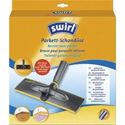 Produktbild: Swirl Parkett-Schondüse (Ultraflache Staubsaugerdüse mit Filzgleitern, 32mm-35mm, Passend z.B. für Miele, Siemens, Bosch, Philips, Kärcher, AEG, Samsung, Rowenta)