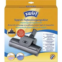 Produktbild: Swirl Teppich-Tiefenreinigungsdüse, Staubsaugerdüse mit rotierender Bürstenwalze, 32mm-35mm, Passend z.B. für Miele, Siemens, Bosch, Philips, Kärcher, AEG, Samsung, Rowenta, compact