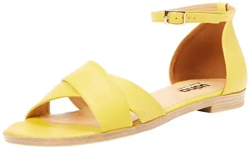 Produktbild: Swirlie Damen Ledersandalen, GELB, 39 EU