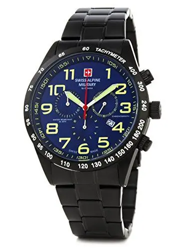 Produktbild: Swiss Alpine Military by Grovana Herrenuhr Chrono 10 ATM 7047.9175SAM