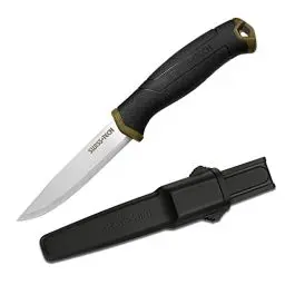 Produktbild: Swiss+Tech Outdoor Messer, Survival Messer Jagdmesser feststehende Klinge mit Scheide, Bushcraft Messer, Überlebensmesser, für Männer Camping Jagd Wandern Abenteuer