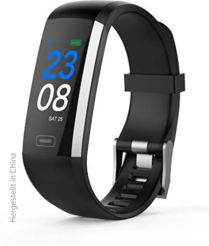 Produktbild: Swisstone SW 600 HR Fitnessarmband (Unisex-Größe) schwarz
