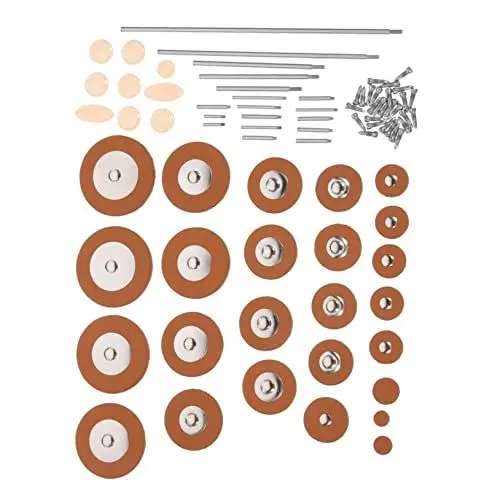 Produktbild: SWOOMEY 1 Set Saxophon Werkzeug Saxophon Set Altsaxophon Schallloch Pads Musikinstrumententeile Professionelles Saxophon Reparatur Set Saxophon Reparatur Werkzeug Set