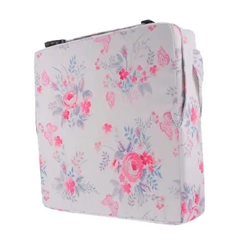 Produktbild: SWOOMEY 1stk Sitzkissen Für Sesselbahnkissen -sitzpolster Für Kleinkinder Rosenstuhl-erhöhungskissen Rose Stuhl Erhöhungskissen Polyester Weiß
