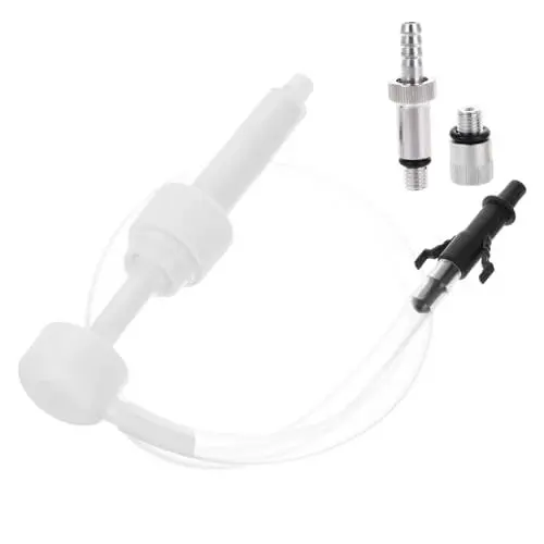 Produktbild: SWOOMEY Ölsaugpumpe aus Kunststoff Versiegelung Flüssigkeitspumpe betrieben Getriebeölpumpe Adapter Öler Autopumpen bremsflüssigkeit Ölwechselwerkzeuge Handbuch der Öltransferpumpe Metall