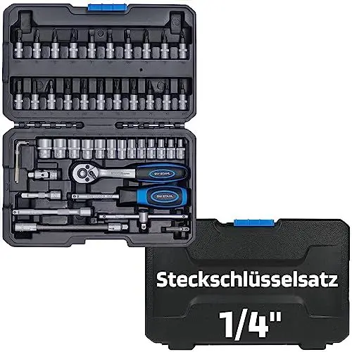 Produktbild: SW-Stahl 07748L Steckschlüsselsatz 1/4