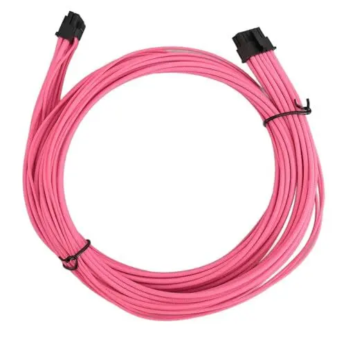 Produktbild: Sxhlseller 12VHPWR PCIe 5.0 PSU Kabel, 4 poliger Stecker auf Stecker PCI Express GPU Stromkabel für RTX 3090Ti 4070Ti 4080 4090 40 Serie, 16AWG 600W PCIE Kabelverlängerung