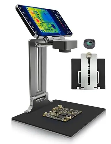 Produktbild: Sxhlseller 3D Infrarot Wärmebildkamera Pro für Android/Windows 10 – Multifunktionaler, Faltbarer Infrarot-Wärmebildanalysator mit Nachtsicht und HD-Makroobjektiv für
